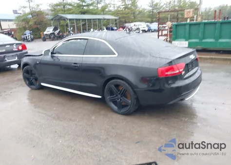 2012 Audi S5 Prestige z USA, uszkodzony, nr VIN WAUVVAFR3CA003909